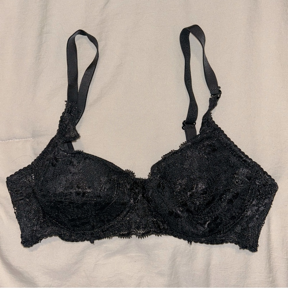 Black Lingerie Bra